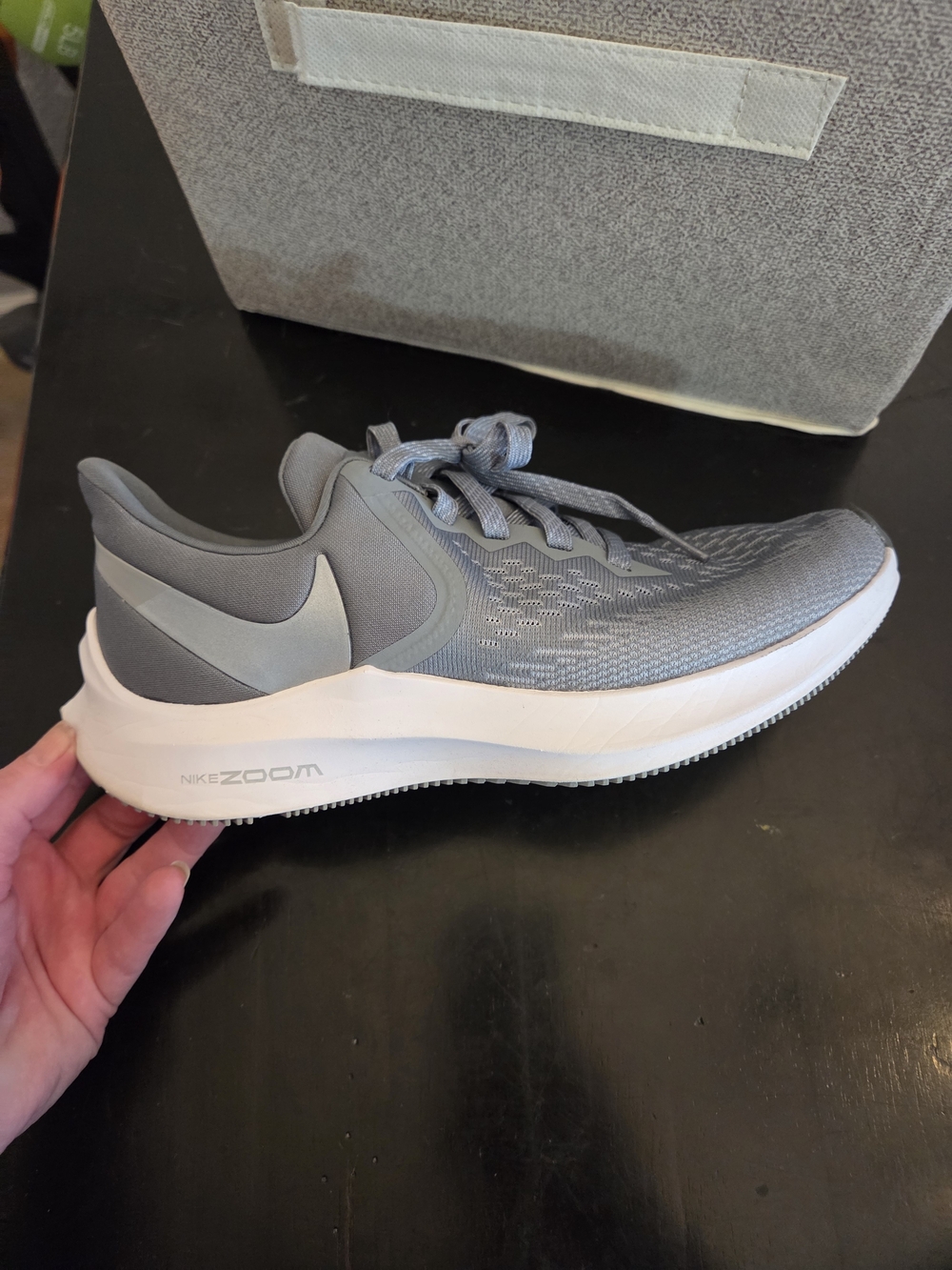 Nike Zoom Winflo 6 Women’s Running Shoe - Grey. New